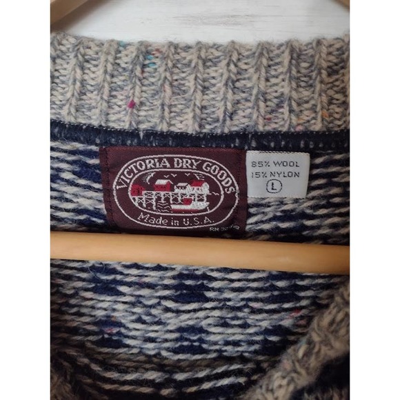 Victoria Dry Goods Vintage Sweater Wool blend - Picture 3 of 6